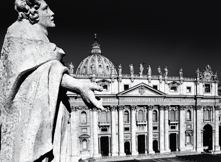 Panoramica di San Pietro.